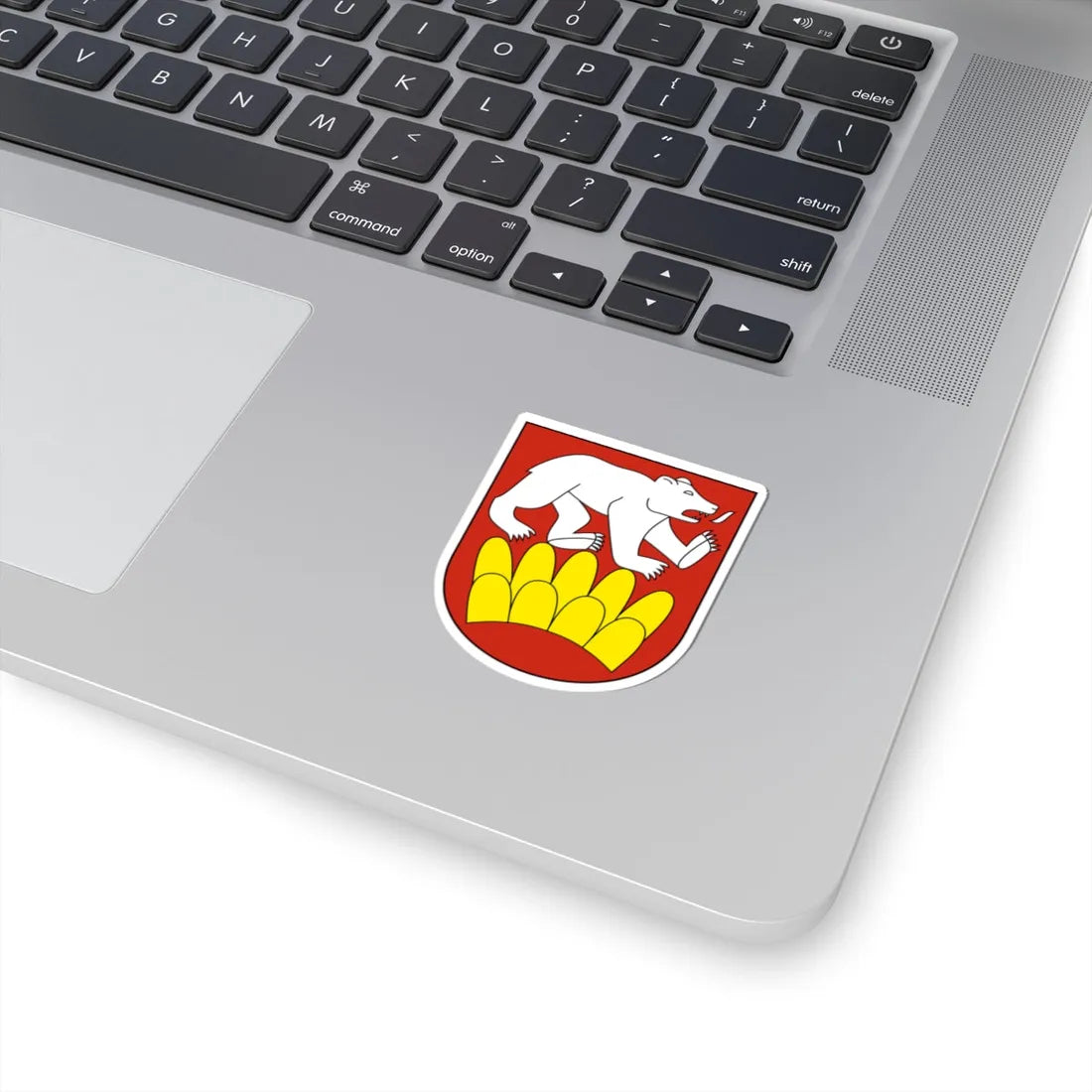 CHE Wuppenau COA (Switzerland) (Coat of Arms) STICKER Vinyl Kiss-Cut Decal - The Sticker Space