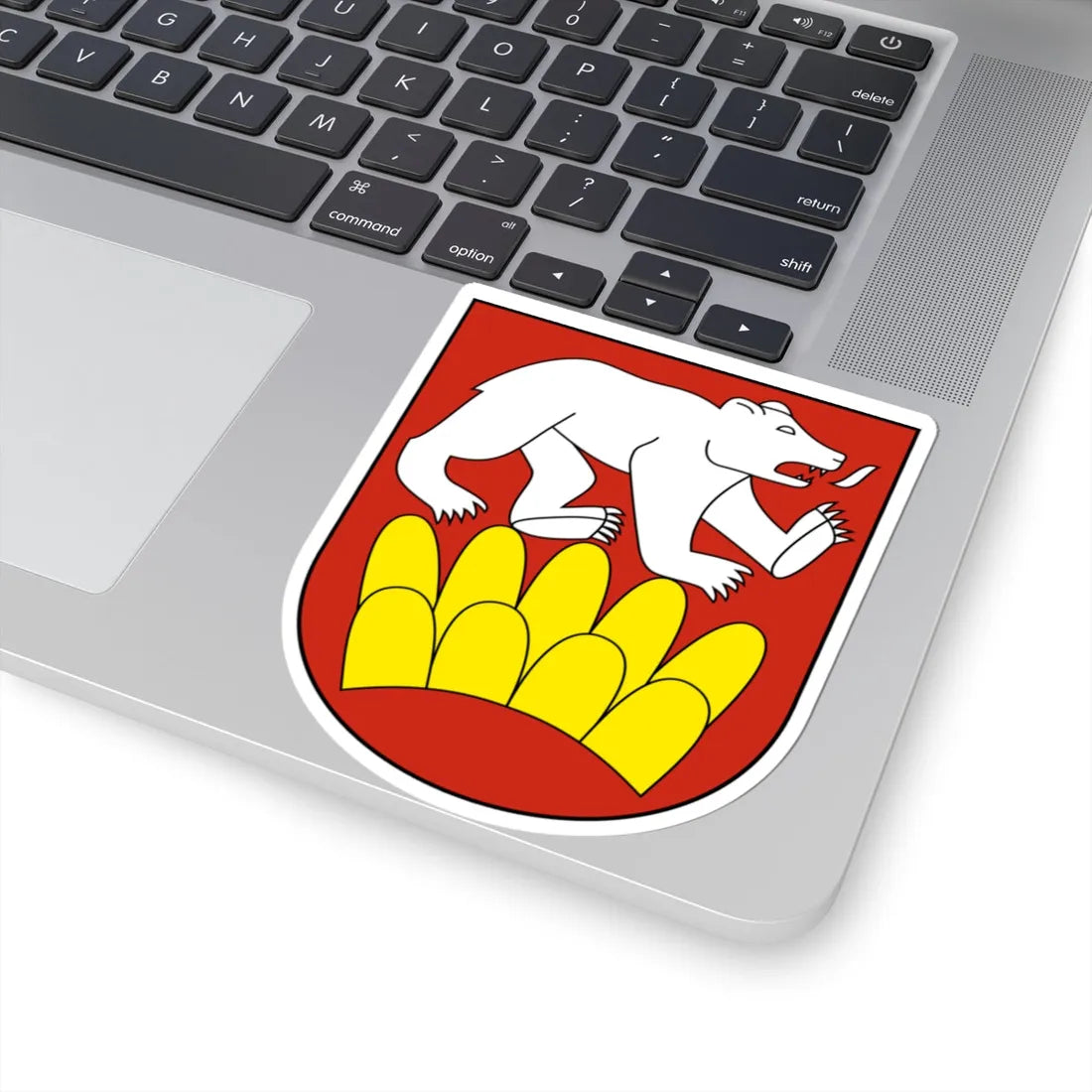 CHE Wuppenau COA (Switzerland) (Coat of Arms) STICKER Vinyl Kiss-Cut Decal - The Sticker Space