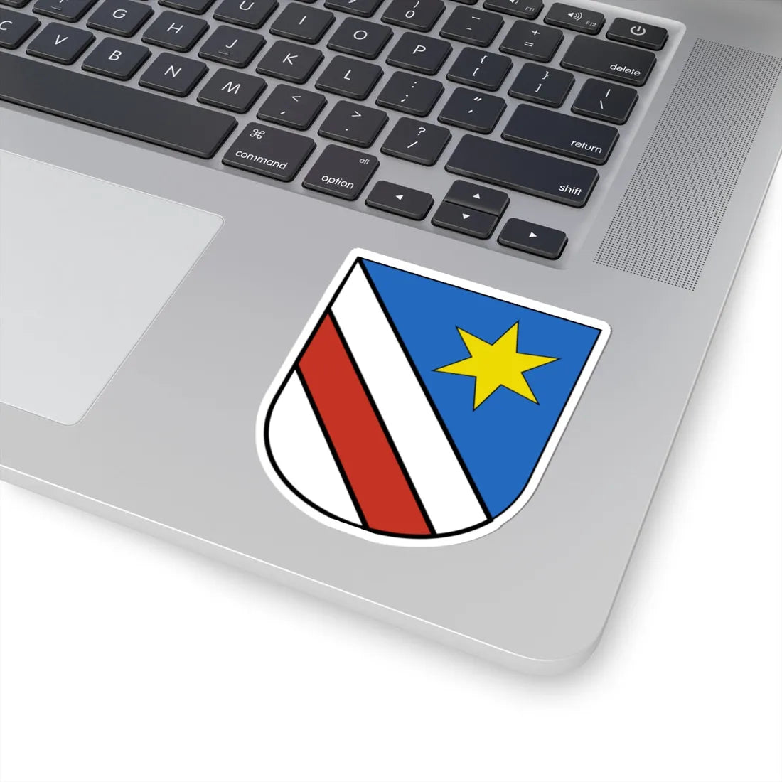 CHE Zollikon COA (Switzerland) (Coat of Arms) STICKER Vinyl Kiss-Cut Decal - The Sticker Space