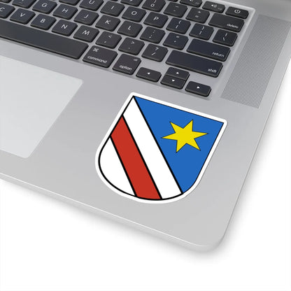CHE Zollikon COA (Switzerland) (Coat of Arms) STICKER Vinyl Kiss-Cut Decal - The Sticker Space