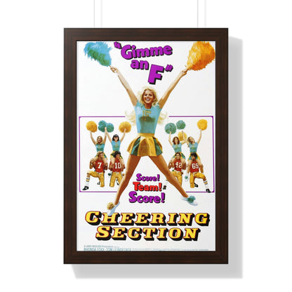 CHEERING SECTION 1977 - Framed Movie Poster-16″ x 24″-The Sticker Space