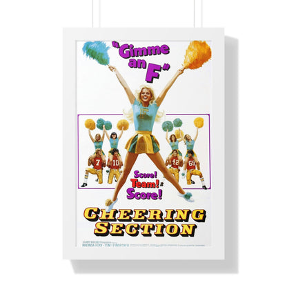 CHEERING SECTION 1977 - Framed Movie Poster-16″ x 24″-The Sticker Space