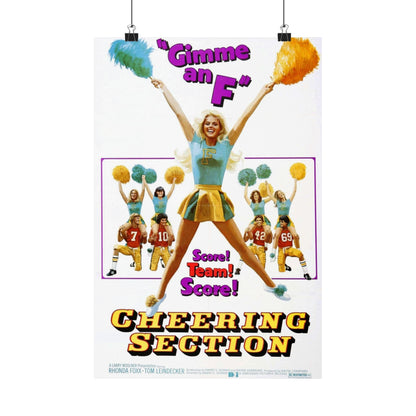 CHEERING SECTION 1977 - Paper Movie Poster-12″ x 18″-The Sticker Space