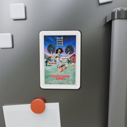 Cheerleader Camp 1987 Movie Poster Die-Cut Magnet-The Sticker Space