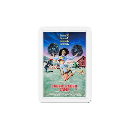 Cheerleader Camp 1987 Movie Poster Refrigerator Magnet 6 Inch - The Sticker Space