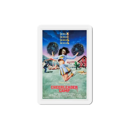 Cheerleader Camp 1987 Movie Poster Refrigerator Magnet - The Sticker Space