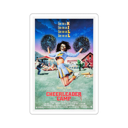 Cheerleader Camp 1987 Movie Poster STICKER Vinyl Die-Cut Decal-4 Inch-The Sticker Space