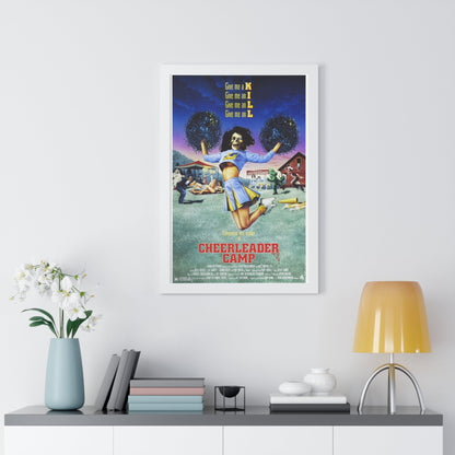 CHEERLEADER CAMP 1988 - Framed Movie Poster-The Sticker Space