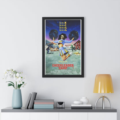 CHEERLEADER CAMP 1988 - Framed Movie Poster-The Sticker Space