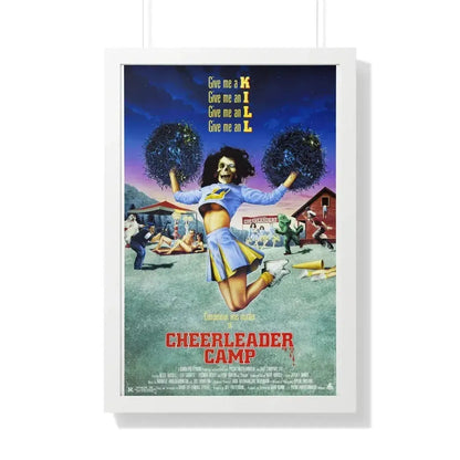 CHEERLEADER CAMP 1988 - Framed Movie Poster - The Sticker Space