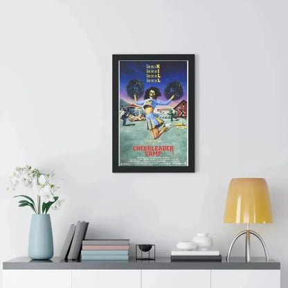 CHEERLEADER CAMP 1988 - Framed Movie Poster - The Sticker Space