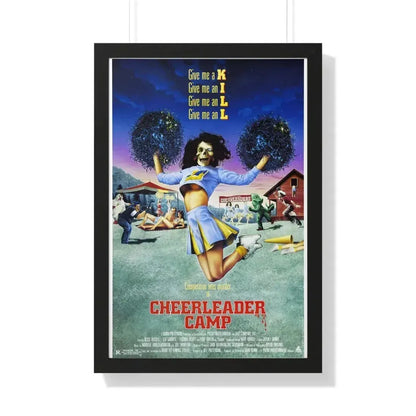 CHEERLEADER CAMP 1988 - Framed Movie Poster - The Sticker Space