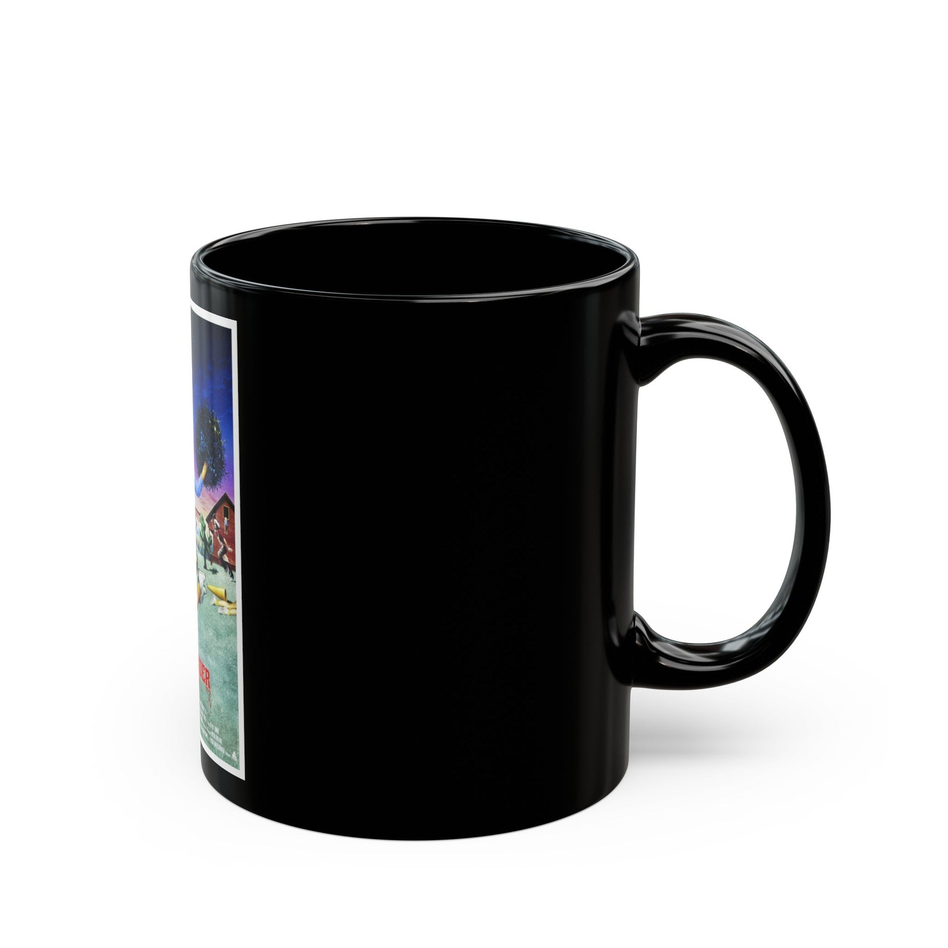 CHEERLEADER CAMP 1988 Movie Poster - Black Coffee Mug-The Sticker Space