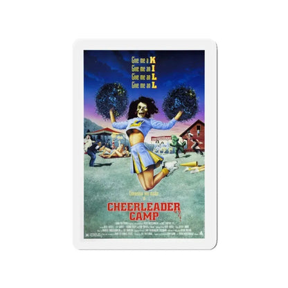 CHEERLEADER CAMP 1988 Movie Poster - Refrigerator Magnet 3 Inch - The Sticker Space