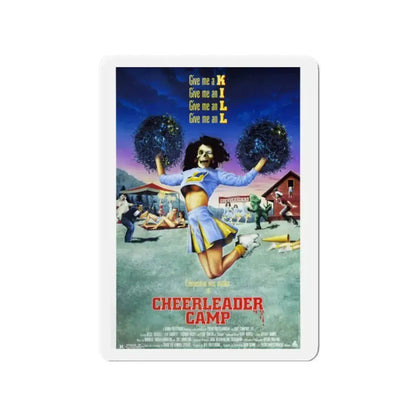 CHEERLEADER CAMP 1988 Movie Poster - Refrigerator Magnet - The Sticker Space