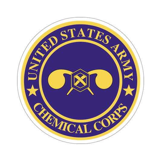 Chemical Corps (U.S. Army) STICKER Vinyl Die-Cut Decal-6 Inch-The Sticker Space