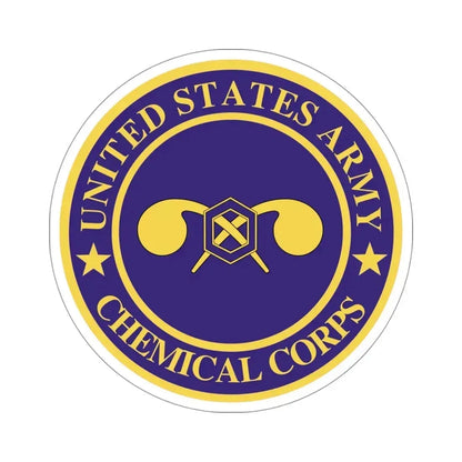 Chemical Corps (U.S. Army) STICKER Vinyl Die-Cut Decal 4 Inch - The Sticker Space