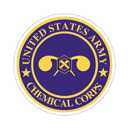 Chemical Corps (U.S. Army) STICKER Vinyl Die-Cut Decal 5 Inch - The Sticker Space