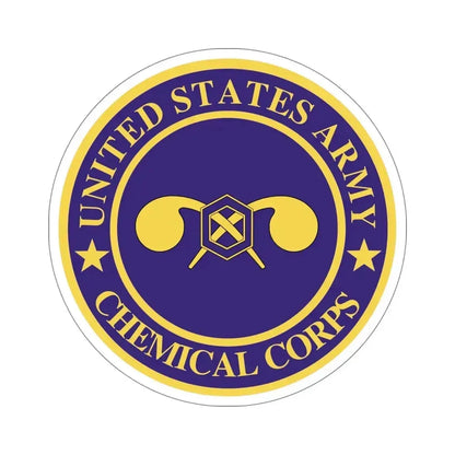 Chemical Corps (U.S. Army) STICKER Vinyl Die-Cut Decal - The Sticker Space