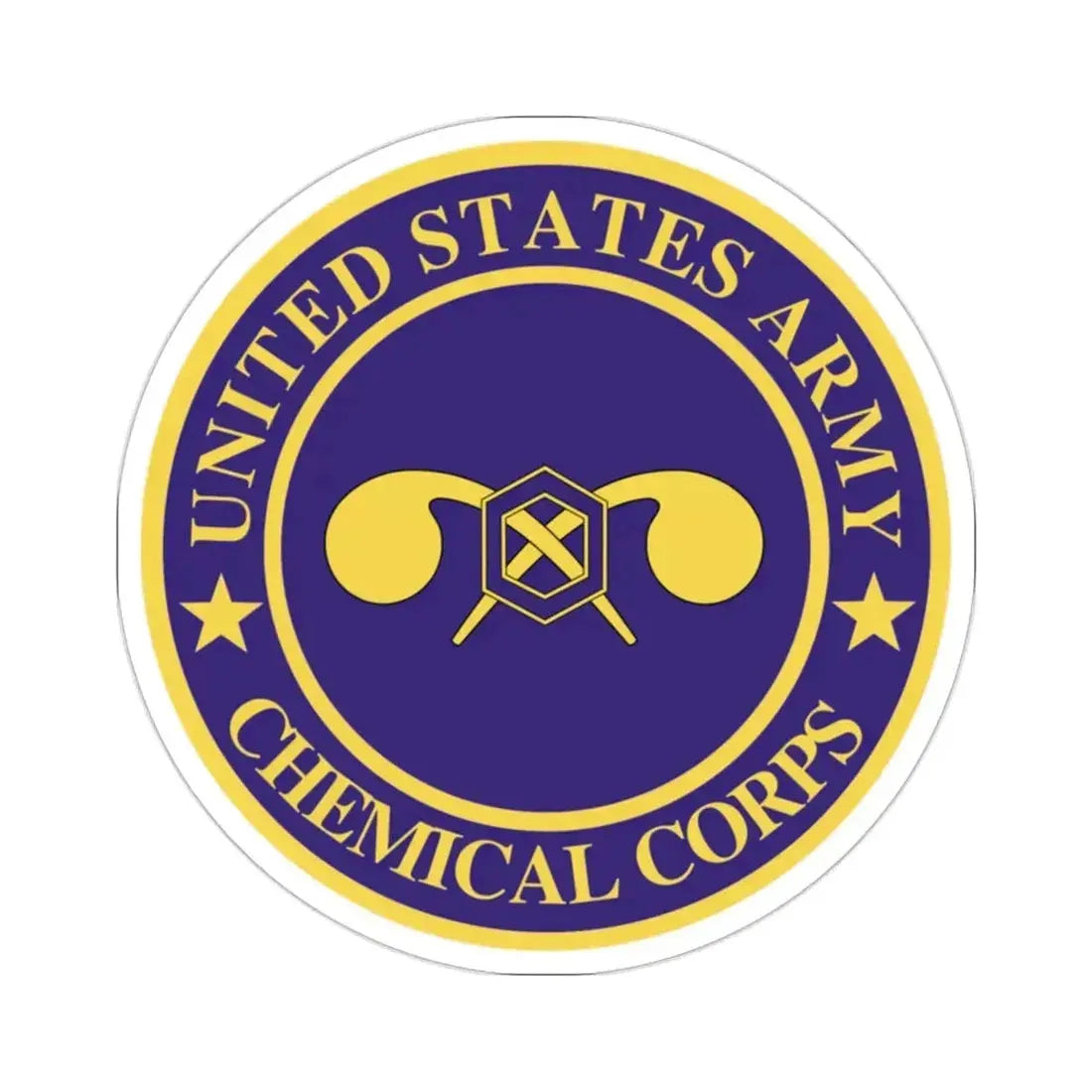 Chemical Corps (U.S. Army) STICKER Vinyl Die-Cut Decal - The Sticker Space
