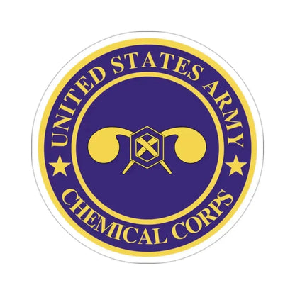 Chemical Corps (U.S. Army) STICKER Vinyl Die-Cut Decal - The Sticker Space