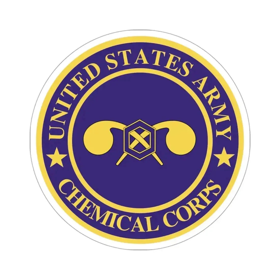 Chemical Corps (U.S. Army) STICKER Vinyl Die-Cut Decal - The Sticker Space