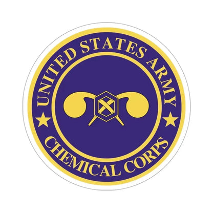 Chemical Corps (U.S. Army) STICKER Vinyl Die-Cut Decal - The Sticker Space