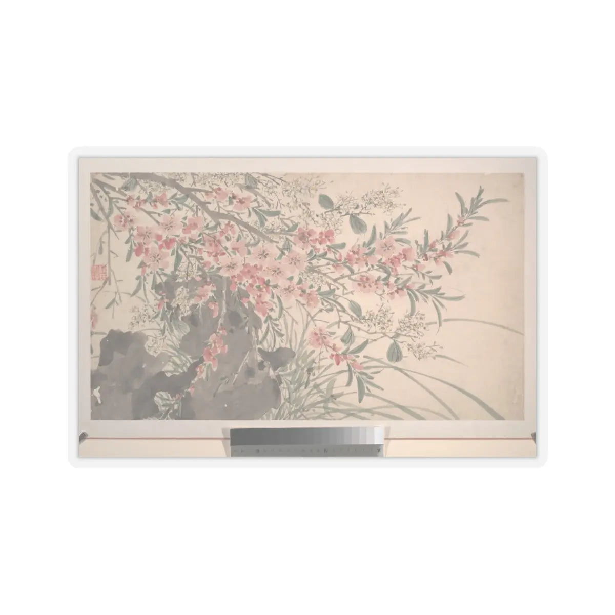 Chen Chun - Garden Flowers - dated 1540 v16 - STICKER Vinyl Kiss-Cut Decal