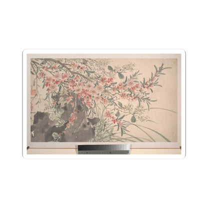 Chen Chun - Garden Flowers - dated 1540 v16 - STICKER Vinyl Kiss-Cut Decal