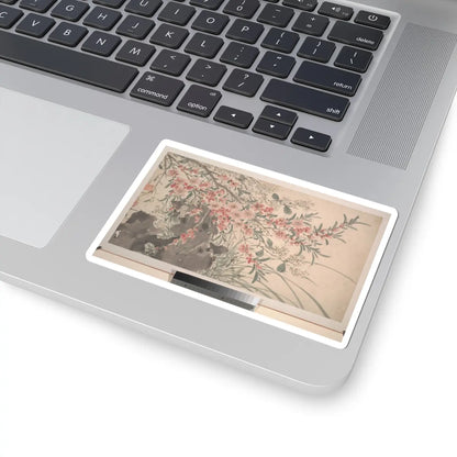 Chen Chun - Garden Flowers - dated 1540 v16 - STICKER Vinyl Kiss-Cut Decal