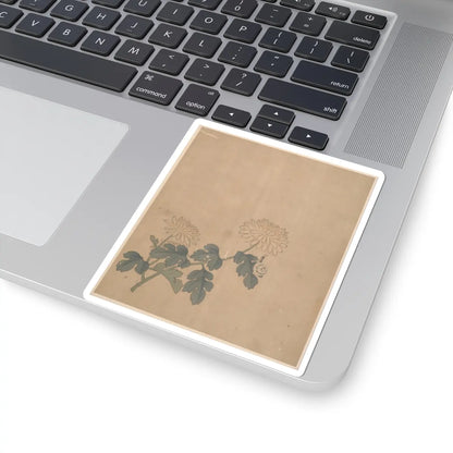 Chen Hongshou - Figures, flowers, and landscapes - one leaf dated 1627 v10 - STICKER Vinyl Kiss-Cut Decal