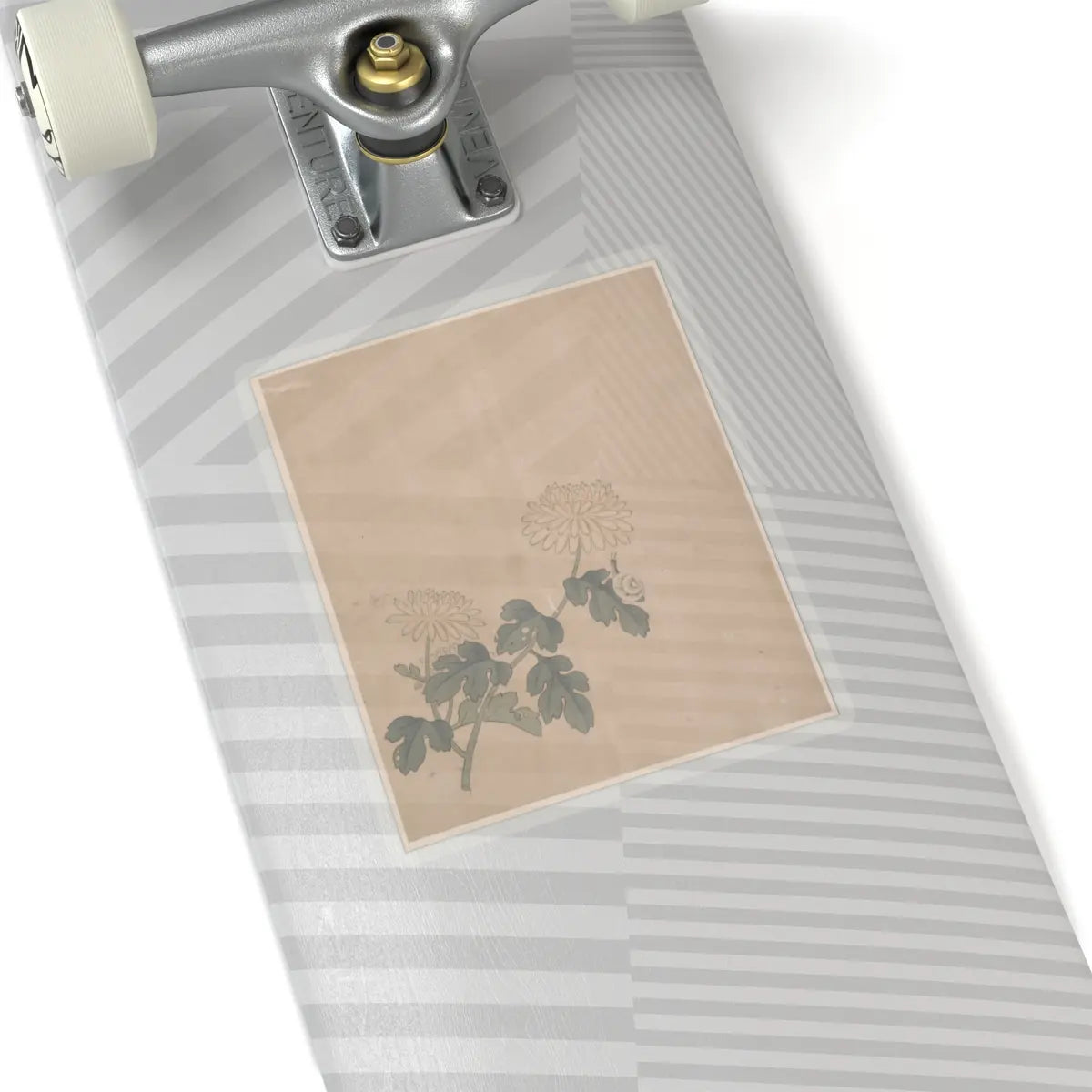 Chen Hongshou - Figures, flowers, and landscapes - one leaf dated 1627 v10 - STICKER Vinyl Kiss-Cut Decal