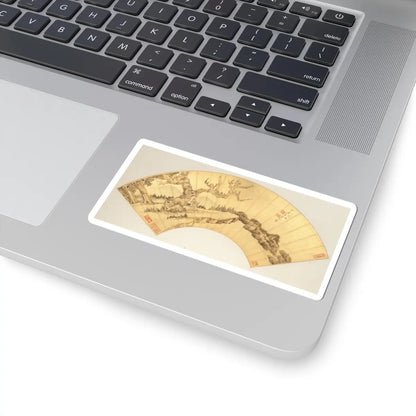 Chen Hongshou - Landscapes and Flowers - first half of the 17th century v10 - STICKER Vinyl Kiss-Cut Decal