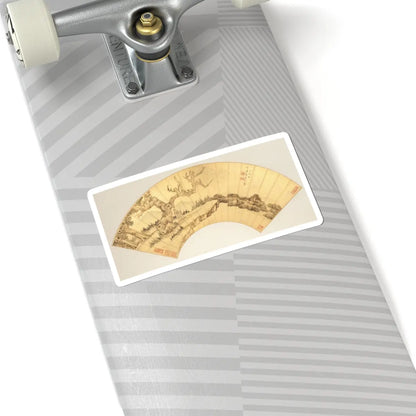 Chen Hongshou - Landscapes and Flowers - first half of the 17th century v10 - STICKER Vinyl Kiss-Cut Decal