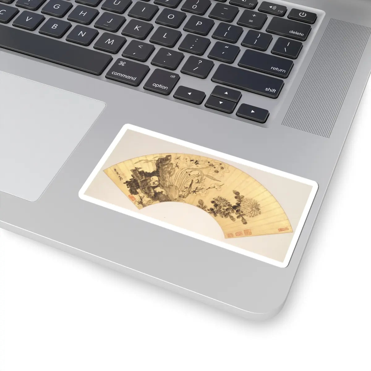 Chen Hongshou - Landscapes and Flowers - first half of the 17th century v11 - STICKER Vinyl Kiss-Cut Decal