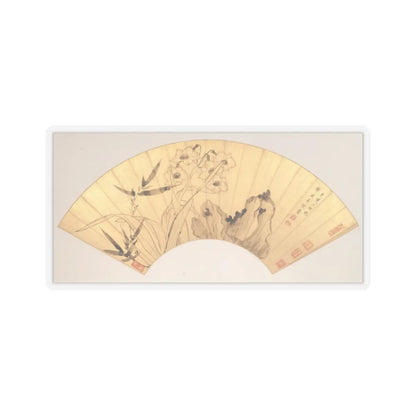 Chen Hongshou - Landscapes and Flowers - first half of the 17th century v13 - STICKER Vinyl Kiss-Cut Decal