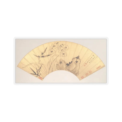 Chen Hongshou - Landscapes and Flowers - first half of the 17th century v13 - STICKER Vinyl Kiss-Cut Decal