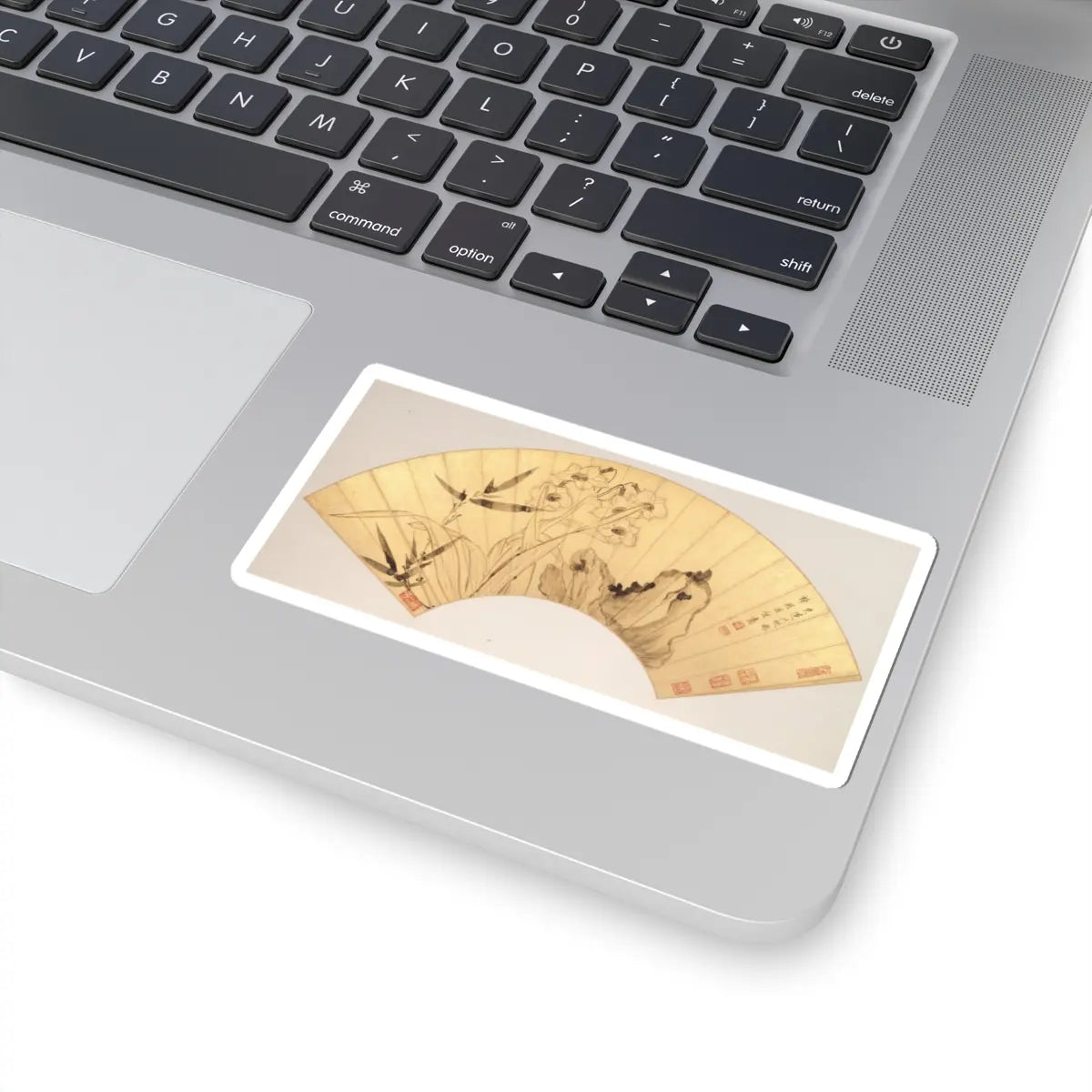 Chen Hongshou - Landscapes and Flowers - first half of the 17th century v13 - STICKER Vinyl Kiss-Cut Decal