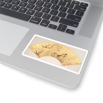 Chen Hongshou - Landscapes and Flowers - first half of the 17th century v13 - STICKER Vinyl Kiss-Cut Decal
