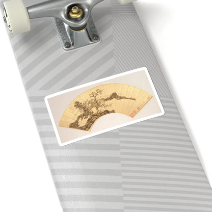 Chen Hongshou - Landscapes and Flowers - first half of the 17th century v5 - STICKER Vinyl Kiss-Cut Decal