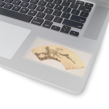 Chen Hongshou - Landscapes and Flowers - first half of the 17th century v5 - STICKER Vinyl Kiss-Cut Decal