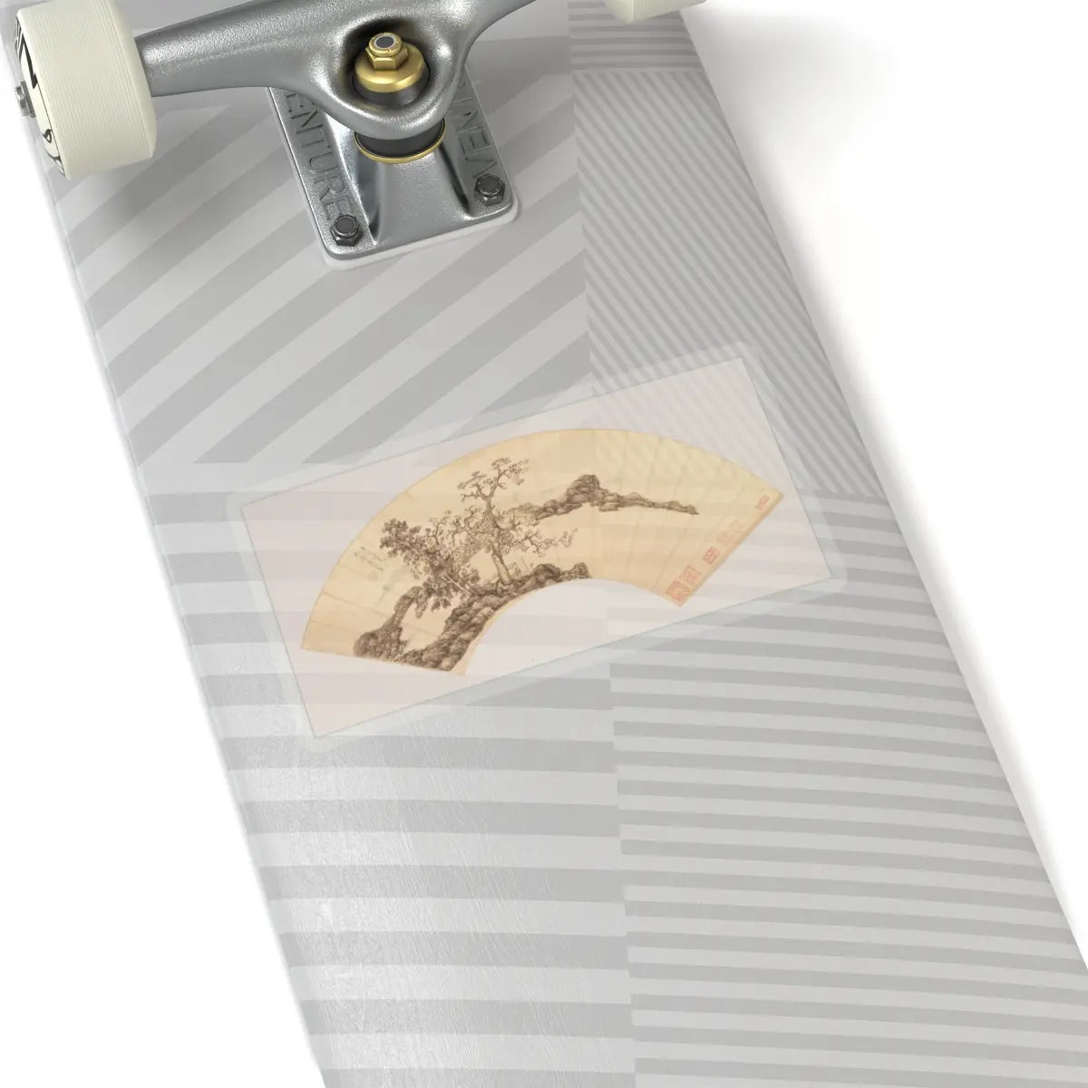 Chen Hongshou - Landscapes and Flowers - first half of the 17th century v5 - STICKER Vinyl Kiss-Cut Decal