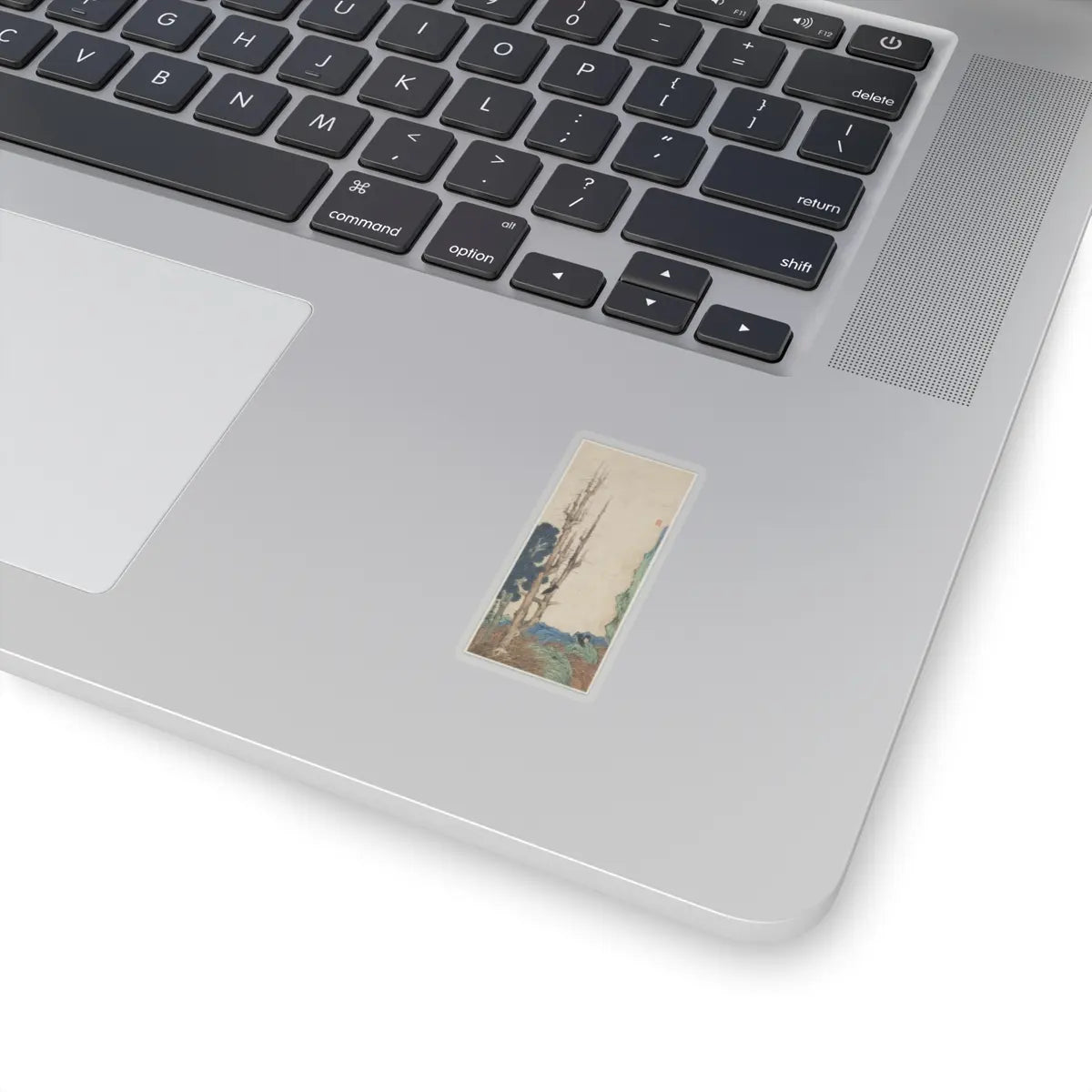 Chen Hongshou - Landscapes, Figures, and Flowers - dated 1618–22 v16 - STICKER Vinyl Kiss-Cut Decal