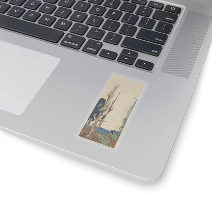 Chen Hongshou - Landscapes, Figures, and Flowers - dated 1618–22 v16 - STICKER Vinyl Kiss-Cut Decal