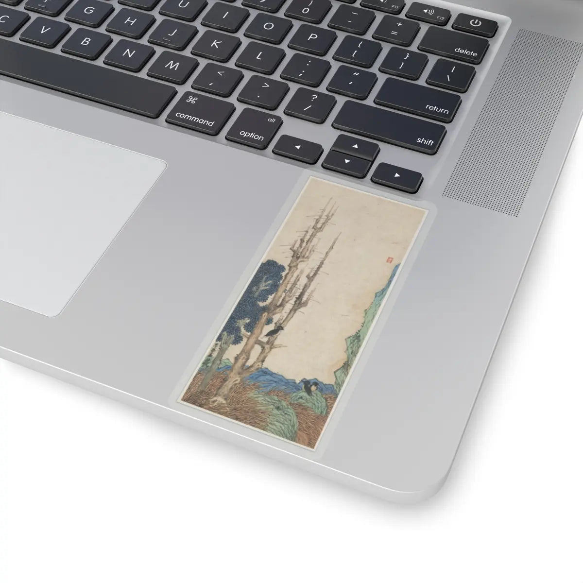 Chen Hongshou - Landscapes, Figures, and Flowers - dated 1618–22 v16 - STICKER Vinyl Kiss-Cut Decal