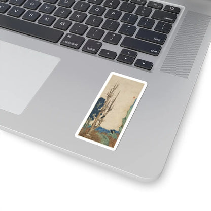 Chen Hongshou - Landscapes, Figures, and Flowers - dated 1618–22 v16 - STICKER Vinyl Kiss-Cut Decal