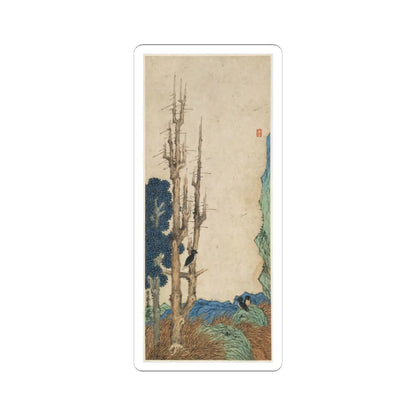 Chen Hongshou - Landscapes, Figures, and Flowers - dated 1618–22 v16 - STICKER Vinyl Kiss-Cut Decal