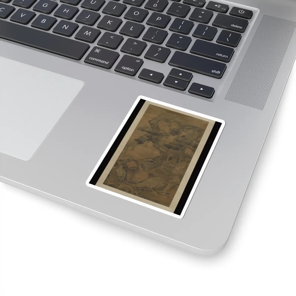 Chen Zihe - Drunken recluse beneath an old tree - early 16th century v1 - STICKER Vinyl Kiss-Cut Decal