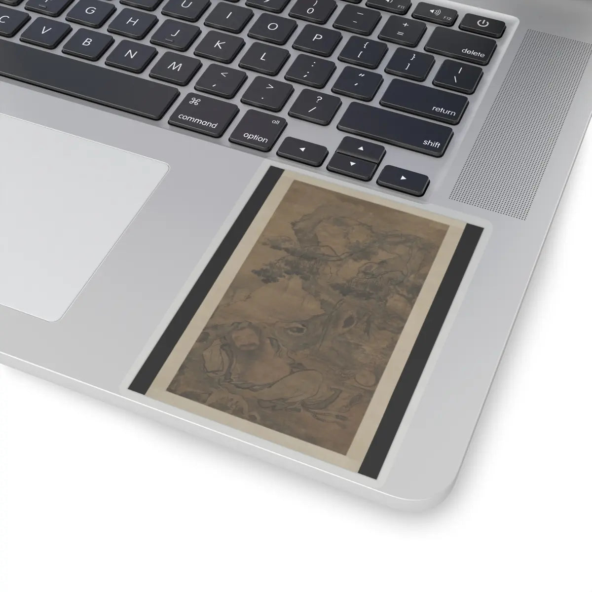 Chen Zihe - Drunken recluse beneath an old tree - early 16th century v1 - STICKER Vinyl Kiss-Cut Decal