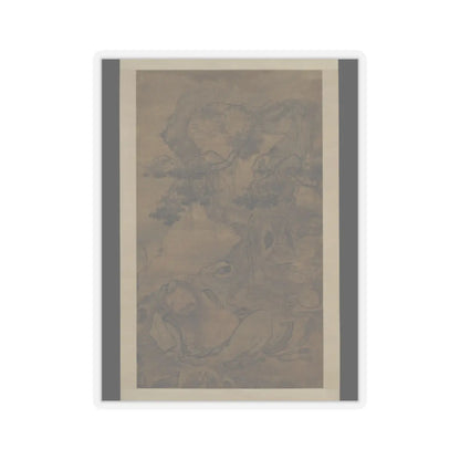 Chen Zihe - Drunken recluse beneath an old tree - early 16th century v1 - STICKER Vinyl Kiss-Cut Decal